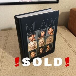 ❗️S O L D - S O L D ❗️Milady Standard Cosmetology Hard Cover Book 13th Edition 💋